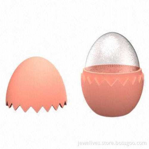 Funny silicone egg-shaped ice mold